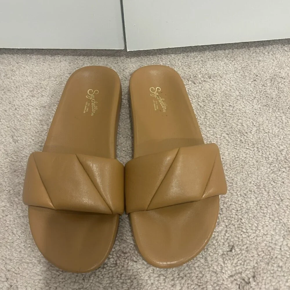 Anthropologie x Seychelle Carmel Triology Slide Sandals Women’s Size 8 - Picture 3 of 3